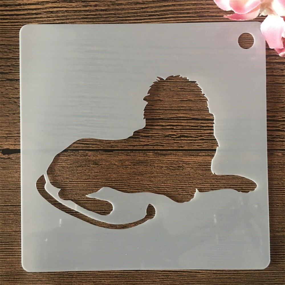 13x13cm Animal Planet Stencils - 16pcs