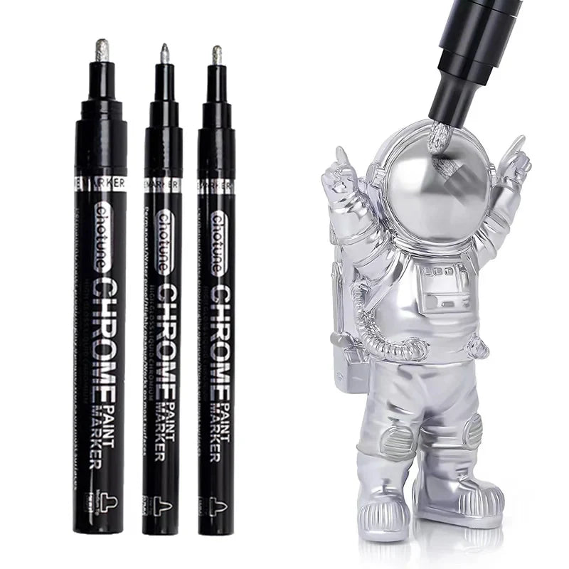 3/1pcs Mirror Marker Pens 2mm