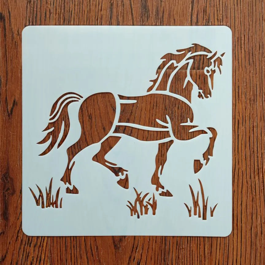 16pcs Girl and Horse DIY - 20x20cm