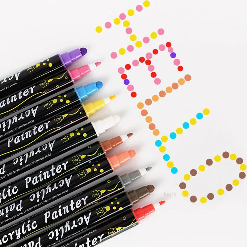 duocraft pens - double tip - for stationery and fabrics