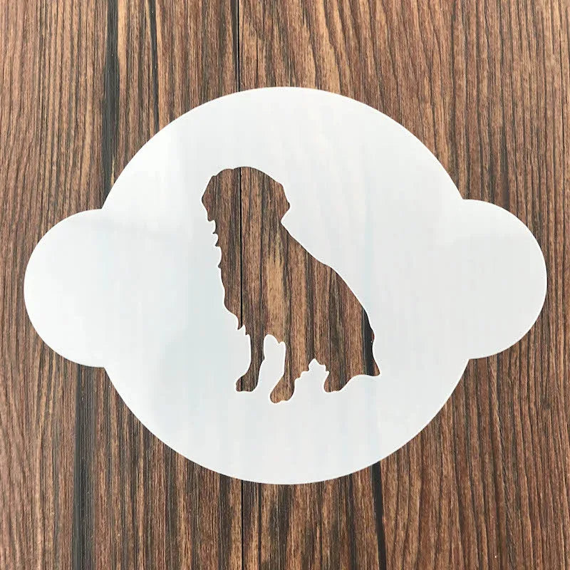 12pcs Dog Stencils -  13x10cm